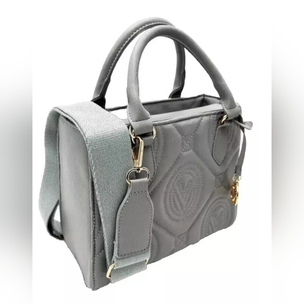 Valentino Orlandi Light Gray Crossbody/ Handbag NWT - Picture 2 of 8